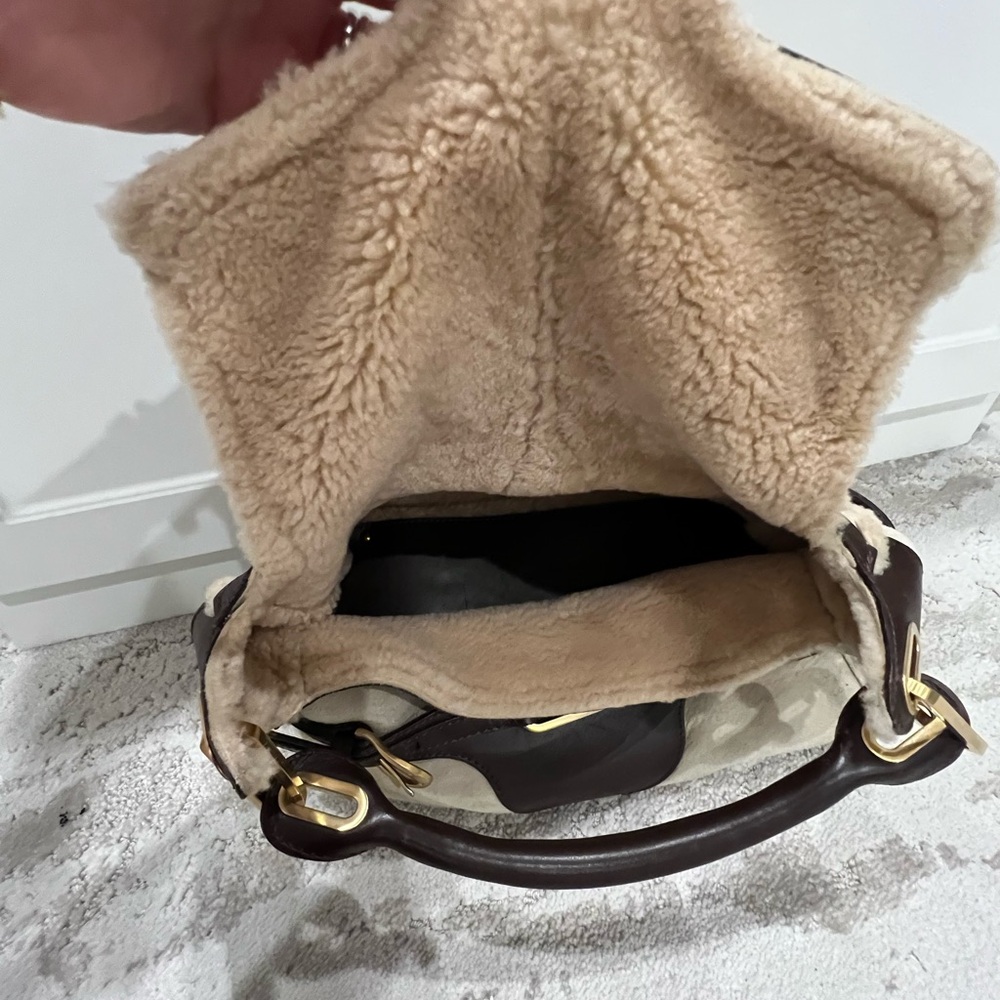 Jimmy Choo Shearling Bag - Picture 3 of 9